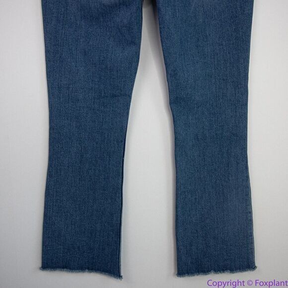 NEW VINEYARD VINES High Rise Kick Flare Jamie Jeans in Indigo, 28 - Picture 10 of 15